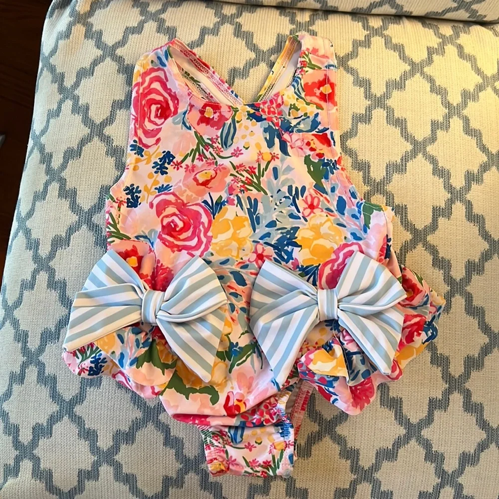 EUC Mud Pie Swimsuit 12-18M - Picture 1 of 3